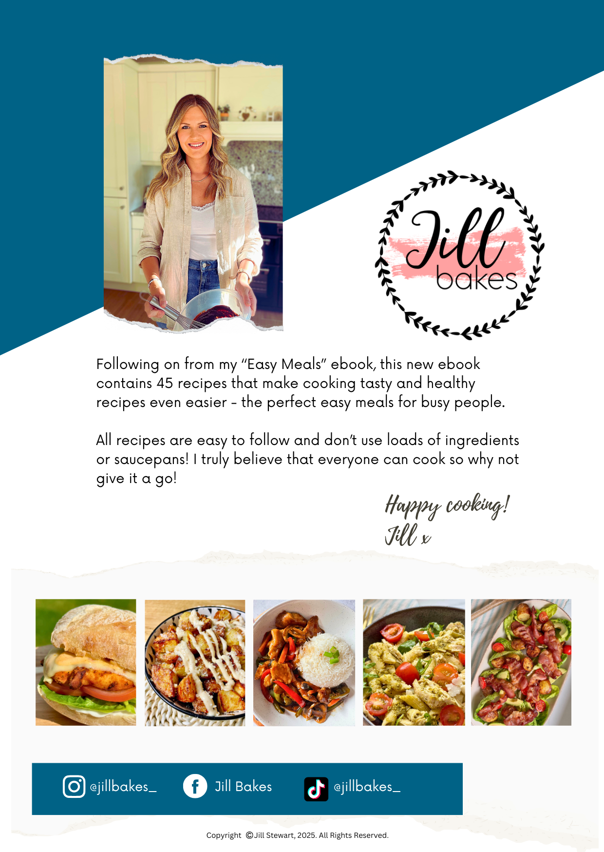 Jill Bakes Easier Midweek Meals